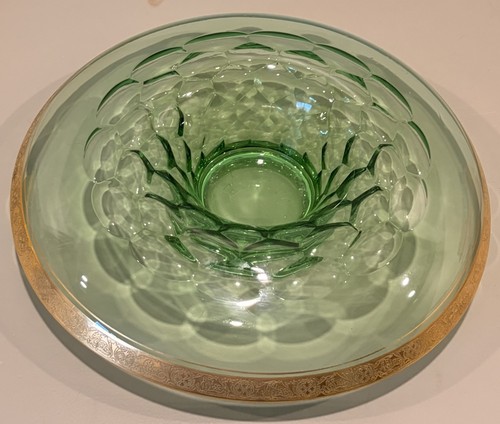 Vintage green art - green, console